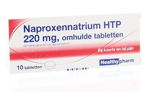 HEALTHYPHARM NAPROXENNATRIUM 220MG 10ST